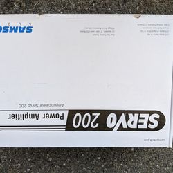 Servo 200 Power Amplifier Samson Audio