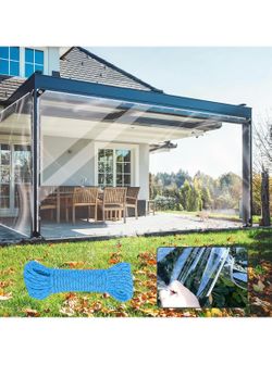 Clear tarp with