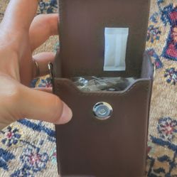 MegaGear Leather Camera Case with Strap Compatible with Canon PowerShot G7 X Mark III, G7 X Mark II, G7 X,Dark Brown