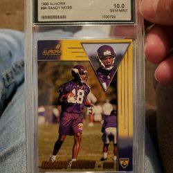 Randy Moss Gem Mint 10 ....