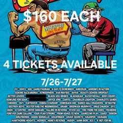 Warped Tour Long Beach 2 Day Tickets