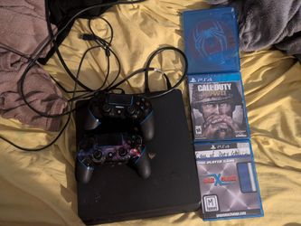 PS4 Slim Bundle – $220 OBO ONLY PICK UP