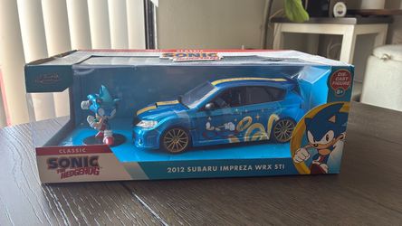 Classic sonic the hedgehog 2012 Subaru Impreza WRX STI