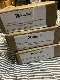 Carbon monoxide alarms battery powered
