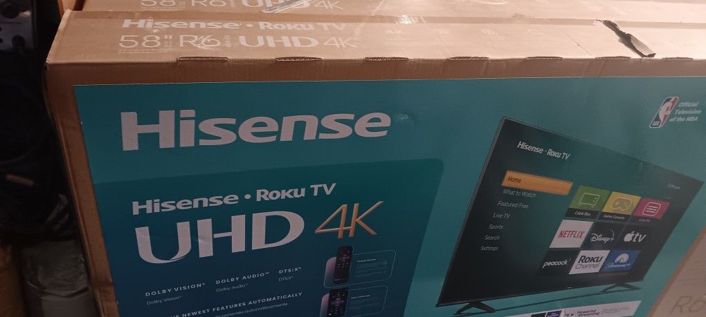 Brand New 58" Hisense TV For Part