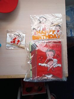 Betty boop birthday banner