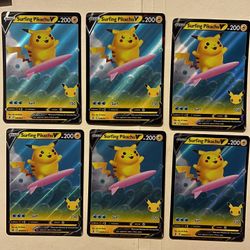 Surfing Pikachu V 