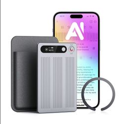 Magnetic Portable Smart Voice Recorder-Identify 112 Languages and Recording