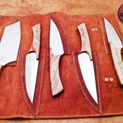 Handmade 5 Pcs Chef Knife Set 