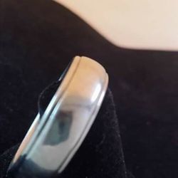 Wedding band, Titanium mens or women