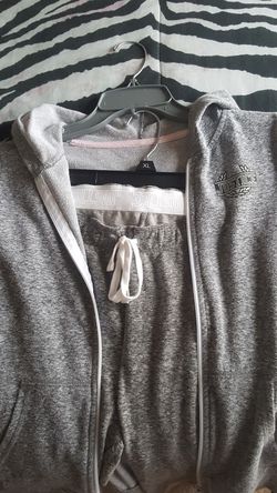Justice sweatpants set with jacket