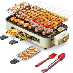 Indoor Grills Electric Smokeless – Versatile Smokeless Indoor Grill for Home Cooking, Featuring Indoor Grills Electric Smokeless, Skillet Griddle, and