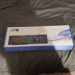 100% Keyboard Light Up Rainbow