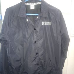 Ladies Light Jacket Pink Size Medium