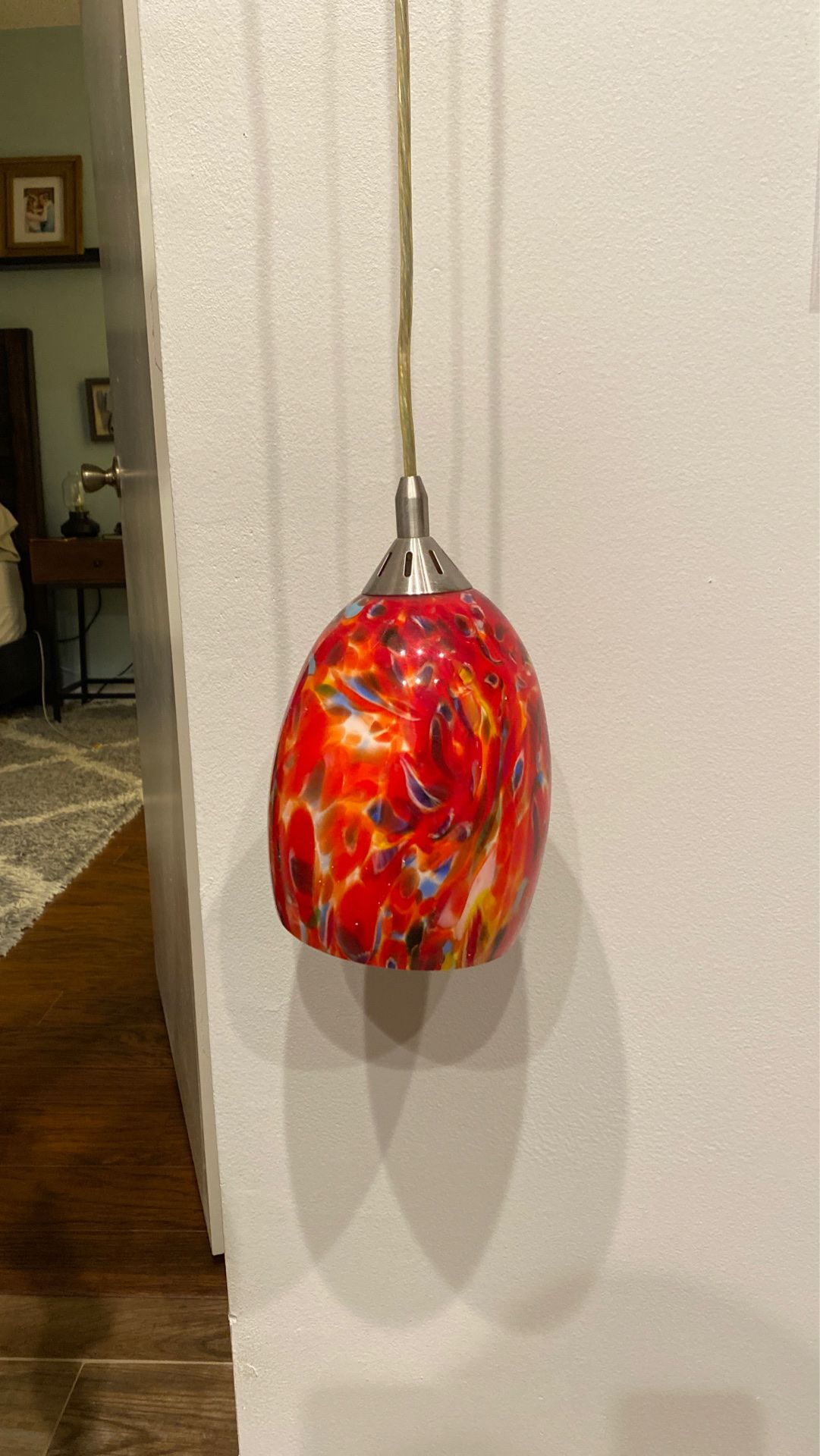 Colored Pendant Ceiling Lamp