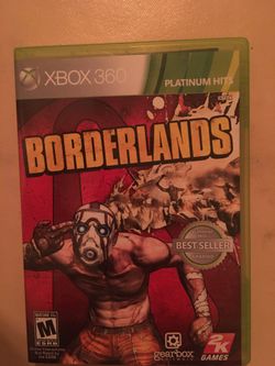Xbox 360 borderlands