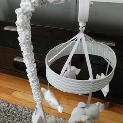 Crib Mobile With Music And Attachment Arm