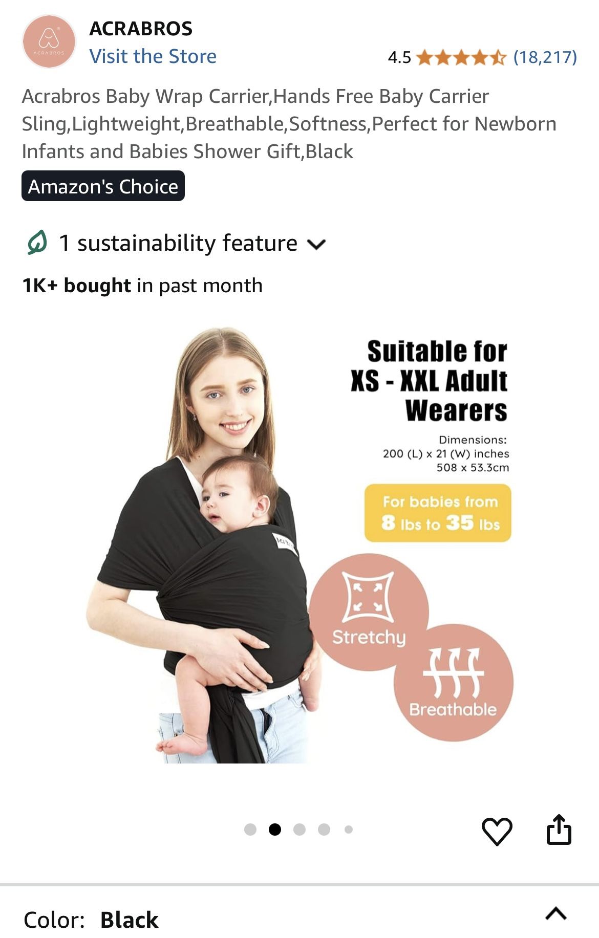 baby carrier