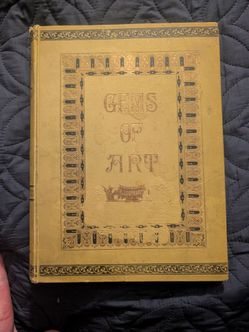Gems of art vintage hardback book