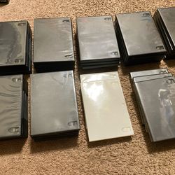 DVD Cases - 40 Used - $2 for All.