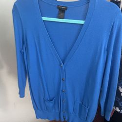 Blue Womens Cardigan 