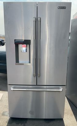 Jenn Air 3-Door Silver Refrigerator
