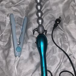 Bed Head Hair Curler And Mini Straightener