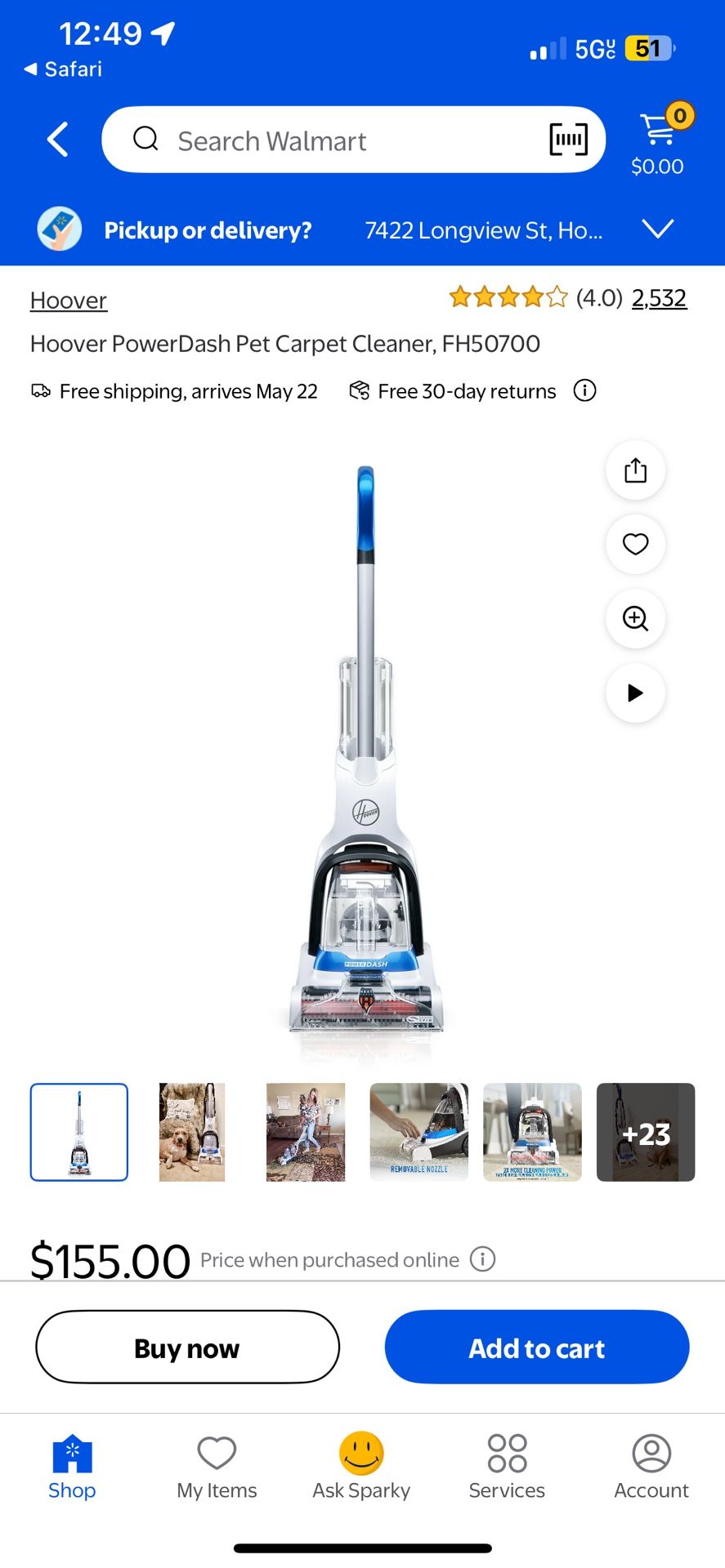 Hoover Dash Pet