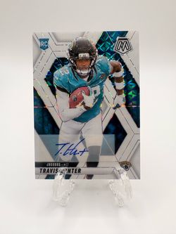 2025 Mosaic - Travis Hunter #301 Mosaic White Prizm Auto /25 (RC)