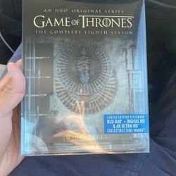 Game of Thrones the Complete 8th Season [ STEELBOOK Edition ] (Blu-ray) NEW
