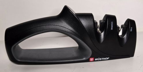Wustoff Double Knife Sharpener 2922-7 Coarse Fine Culinary Food Prep