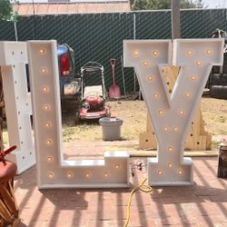 Marquee Letters 