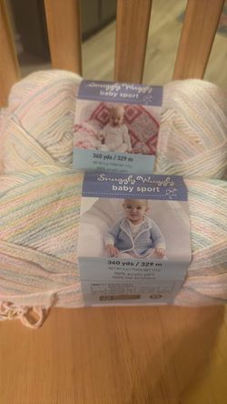 Snuggly Wuggly Baby Sport Yarn – 2 Skeins