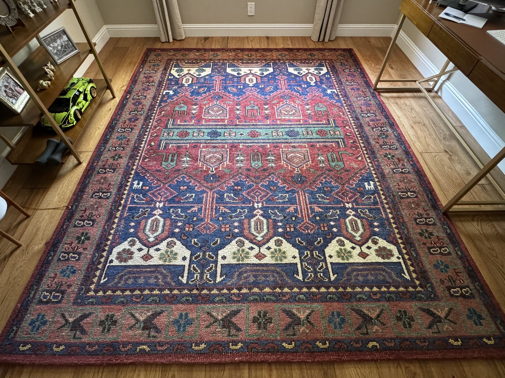 Pottery Barn Nicolette Hand-knotted Wool Rug 8x10