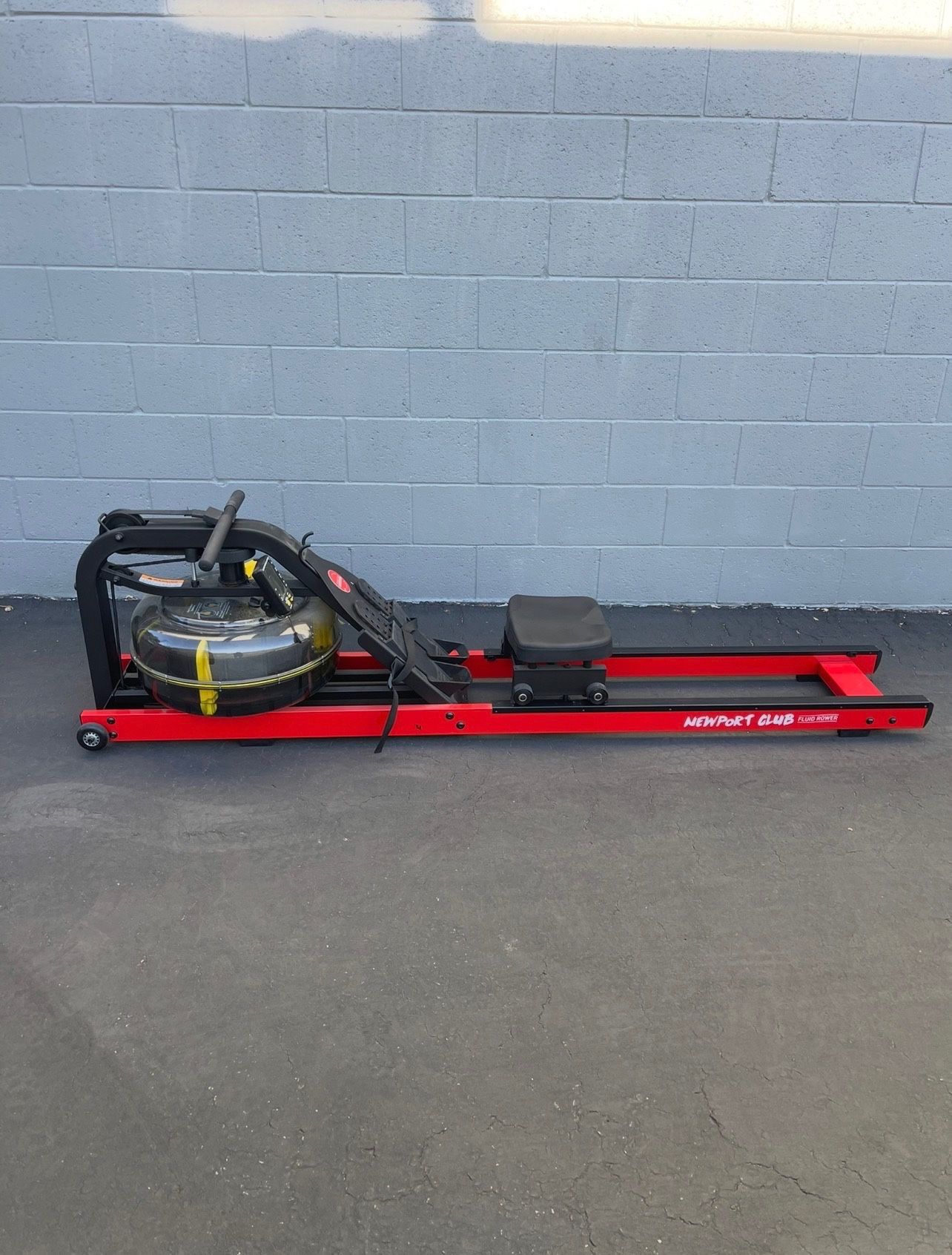 First Degree Newport Club Fluid Rower Rowing Machine…. Home Gym Fitness ...