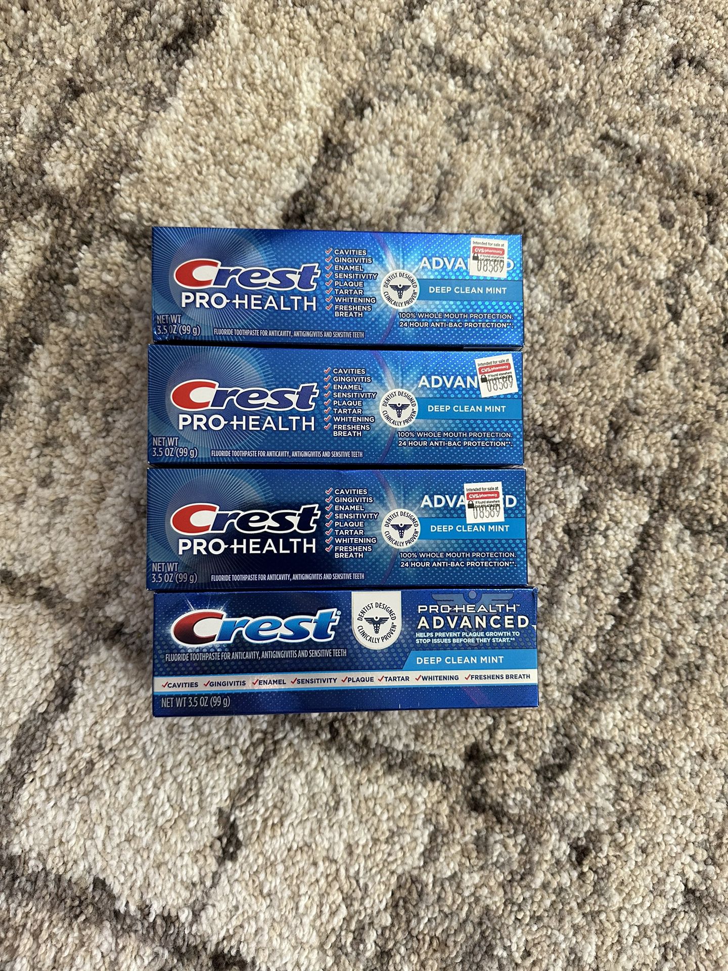 Crest Pro-Health Deep Clean Mint Toothpaste 2x$6