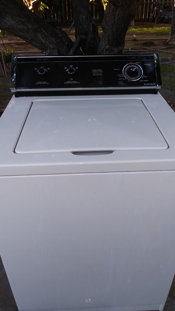 Whirlpool heavy duty washer/Kenmore Electric dryer combo