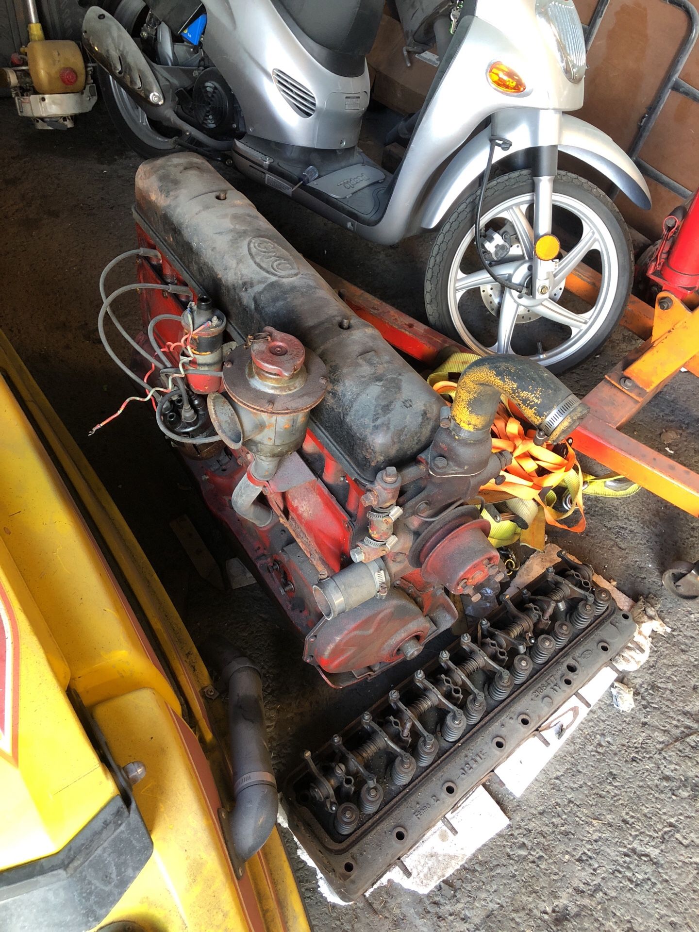 GMC 302 inline 6 cyc military spins freely