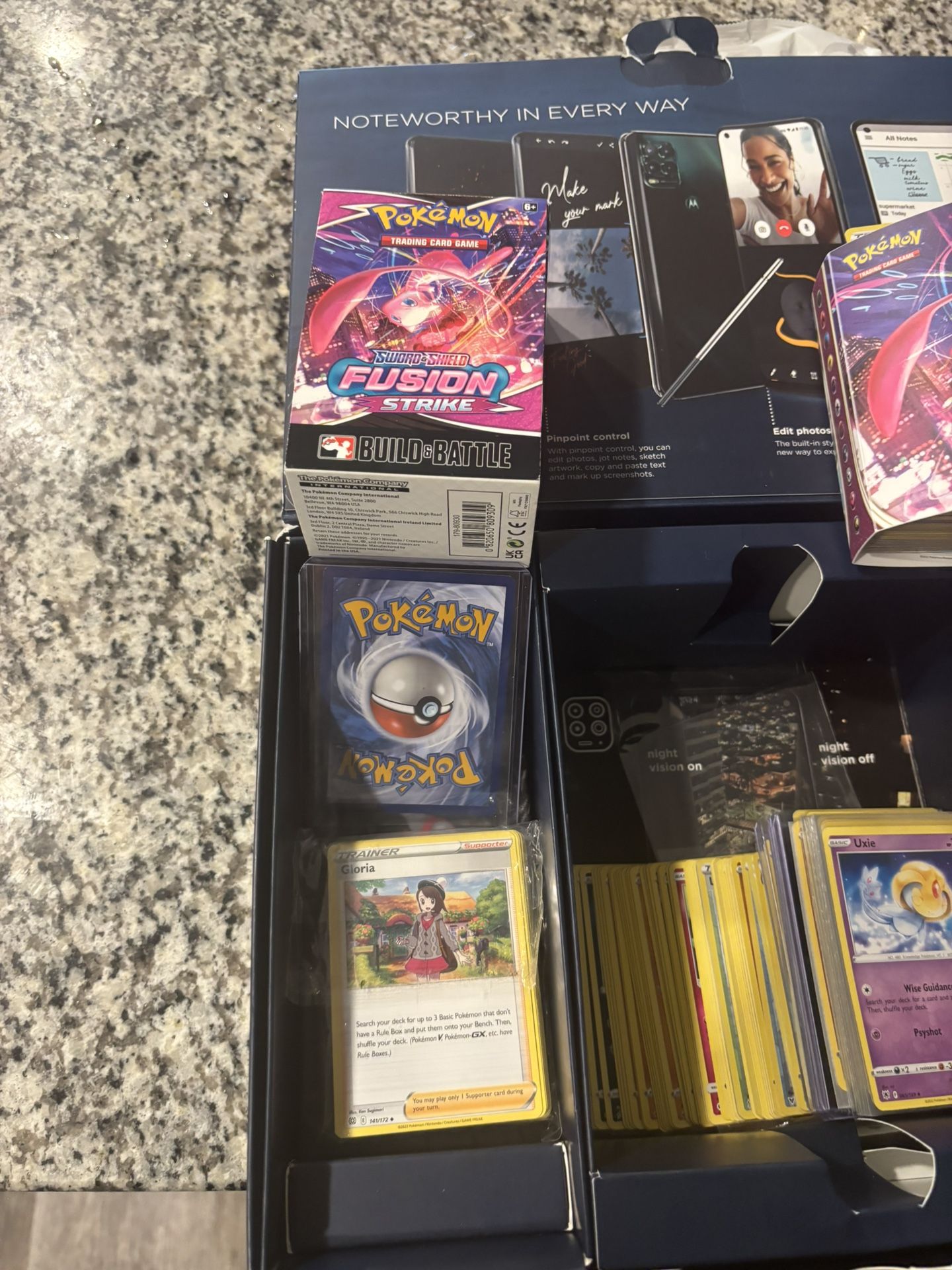 Assorted Pokémon Cards