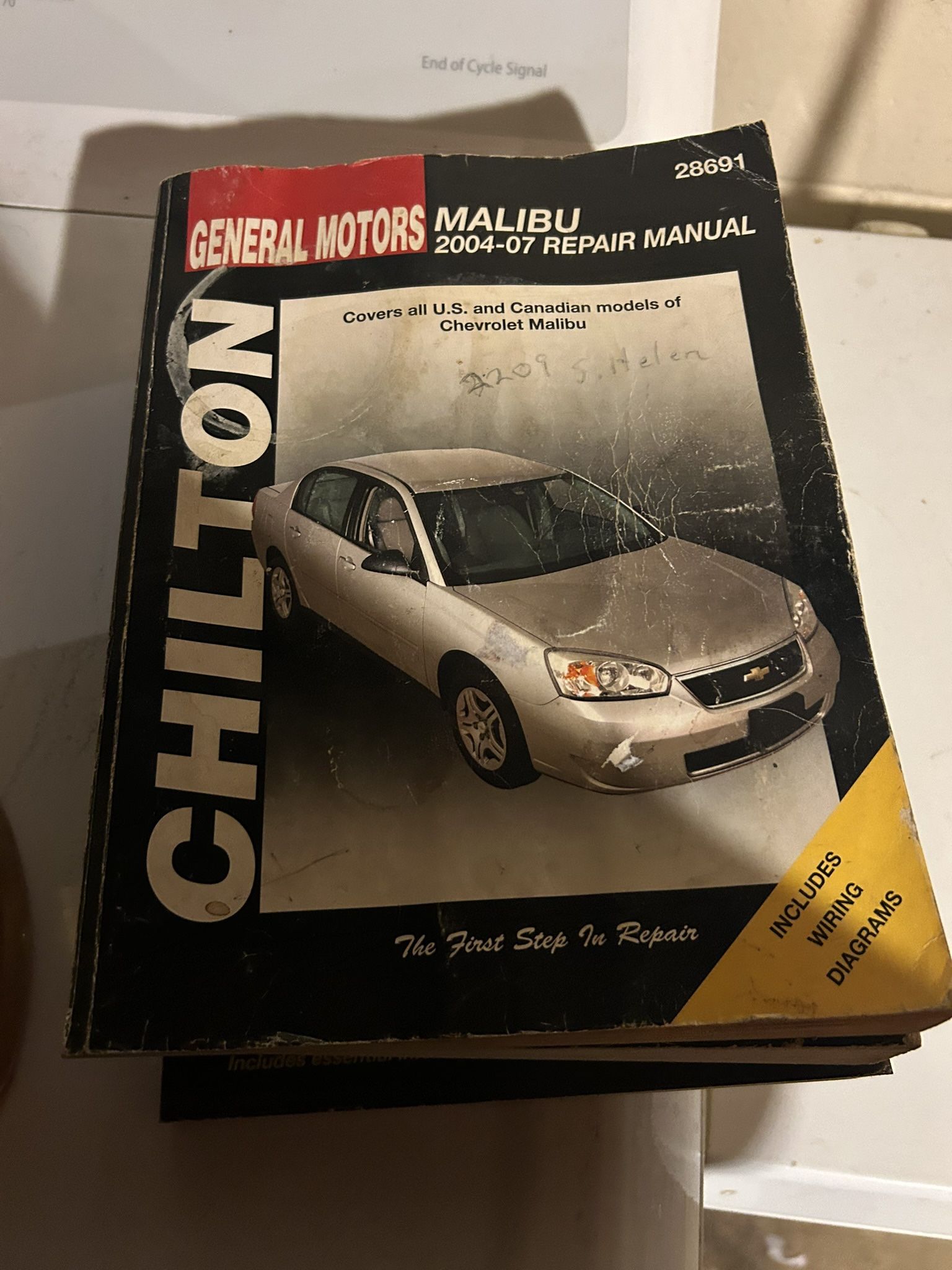 Chilton Repair Manual