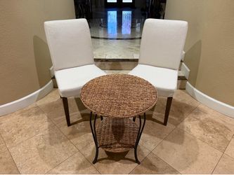 2 Chairs & A Around Table