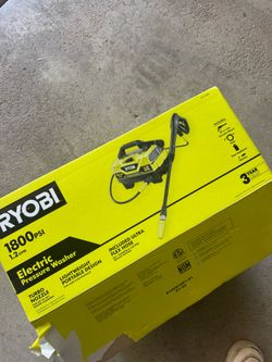 Ryobi pressure washer