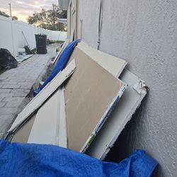 FREE Sheetrock Used PIECES FREE