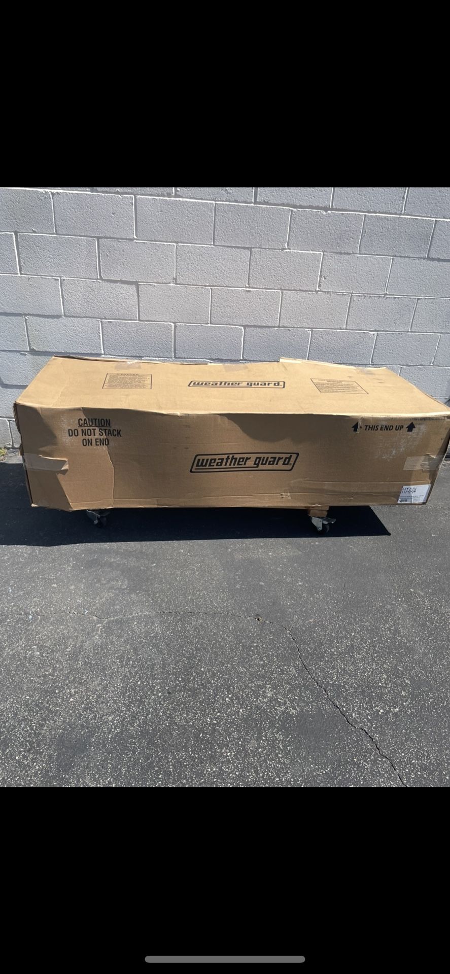 72 In Diamond Plate aluminum Truck Tool Box