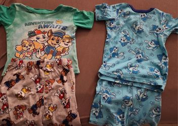 2. SETS PAW PATROL PAJAMAS 4T 