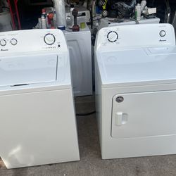 Matching Amana Washer & Dryer Set