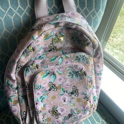 Betsy Johnson Leather Backpack 