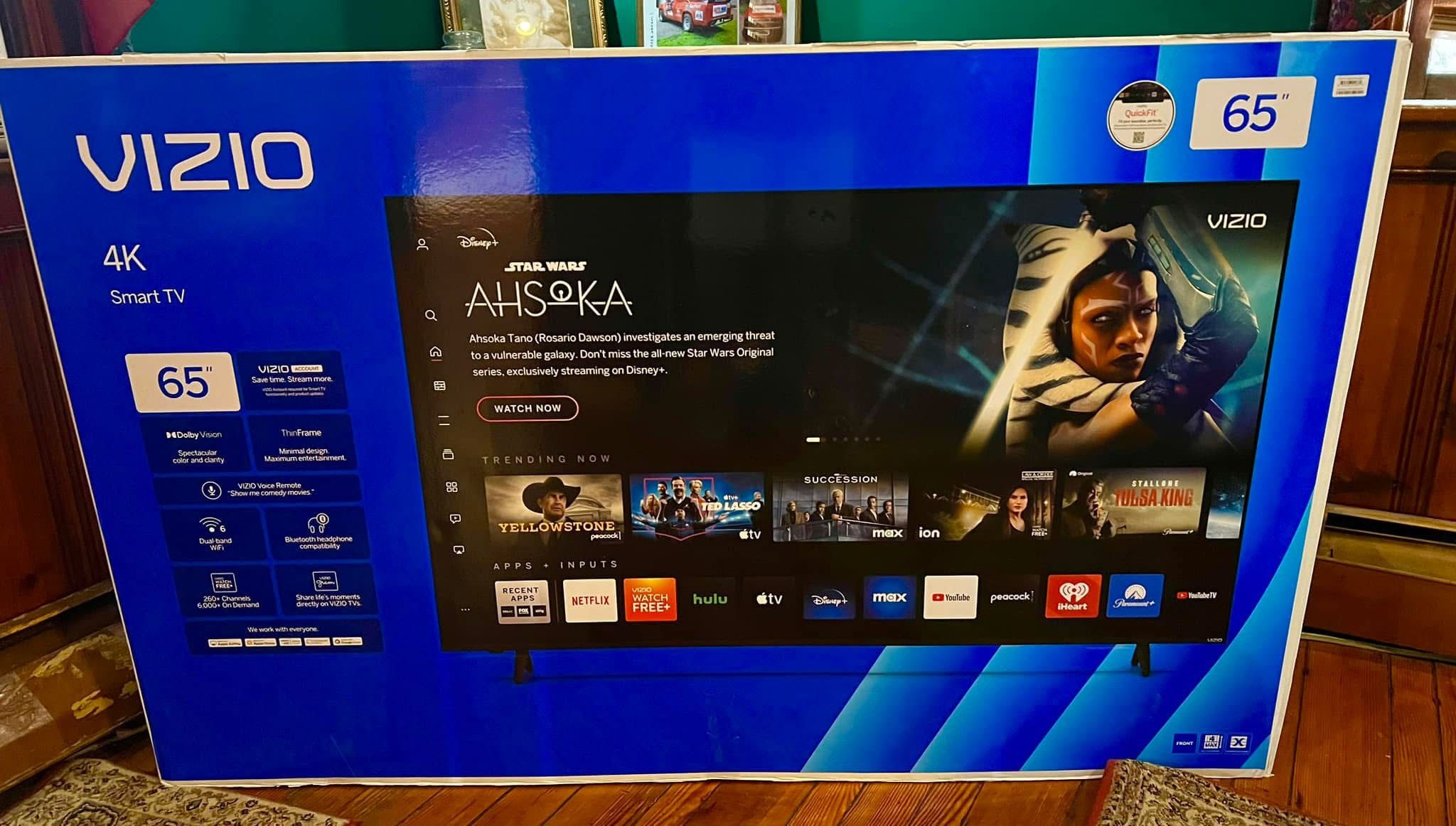 65’ Inch Vizio 4K Smart Tv ..$275.00!!