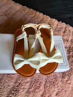 Sandals as a girl