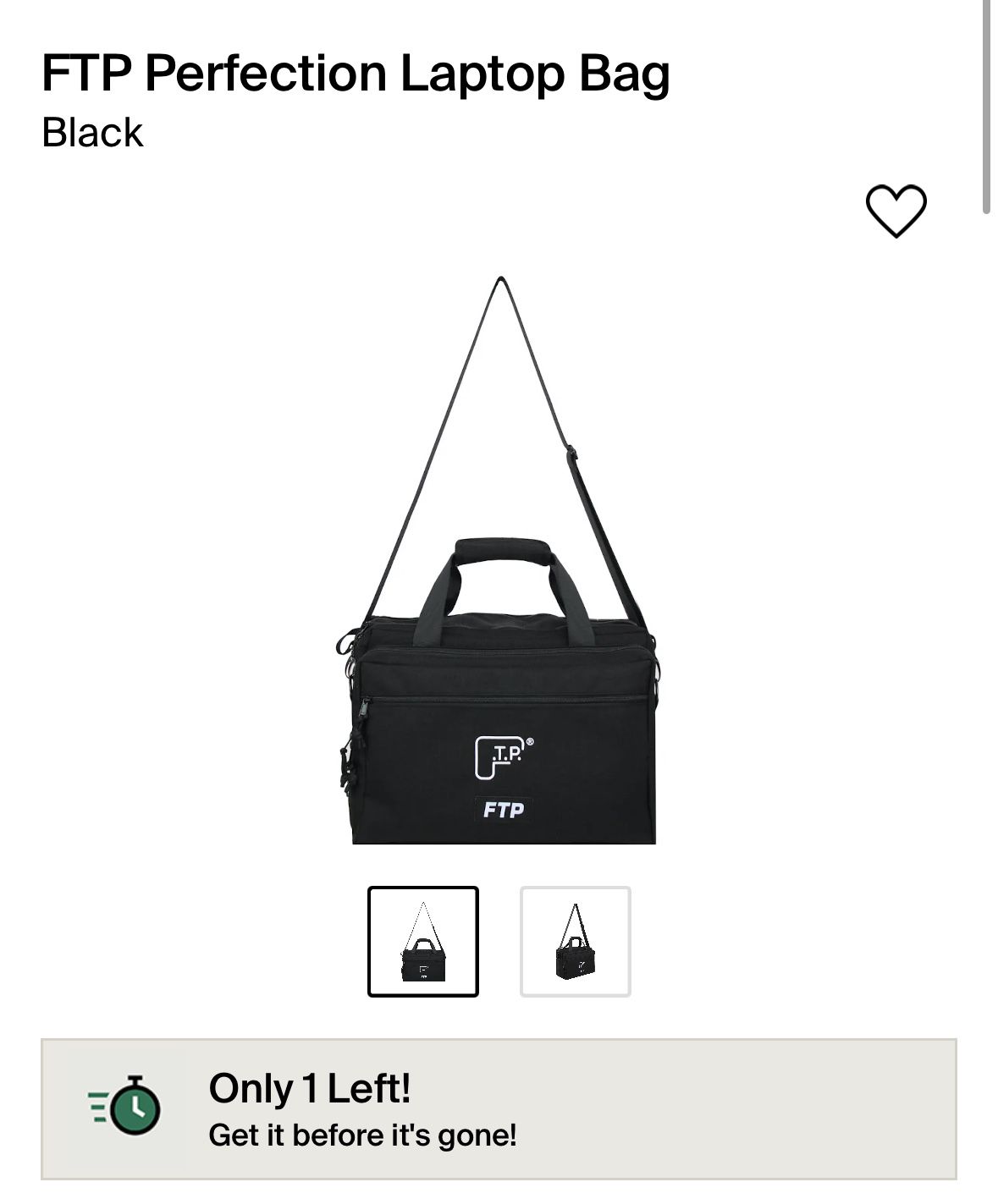 FTP laptop Bag 
